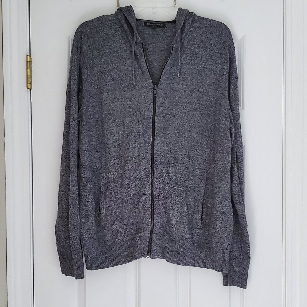 Banana Republic Zip Up Long Sleeve Hoodie Jacket